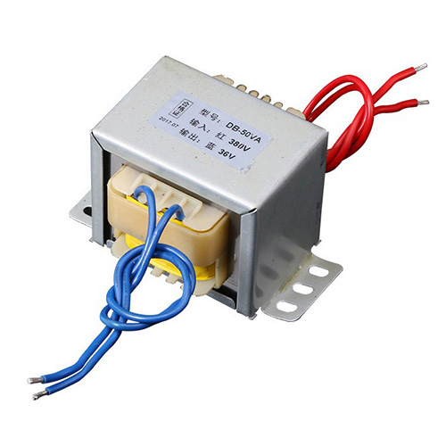 E型 DB系列电源变压器适用于一般电子产品或指示灯之用。输入电压：额定电压+/-10%；输出电压：额定电压+5%(空载)；波形失真：无附加波形失真；功能：具有输…